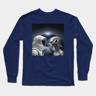 Close encounters. Alien Abduction. Paranormal Long Sleeve T-Shirt